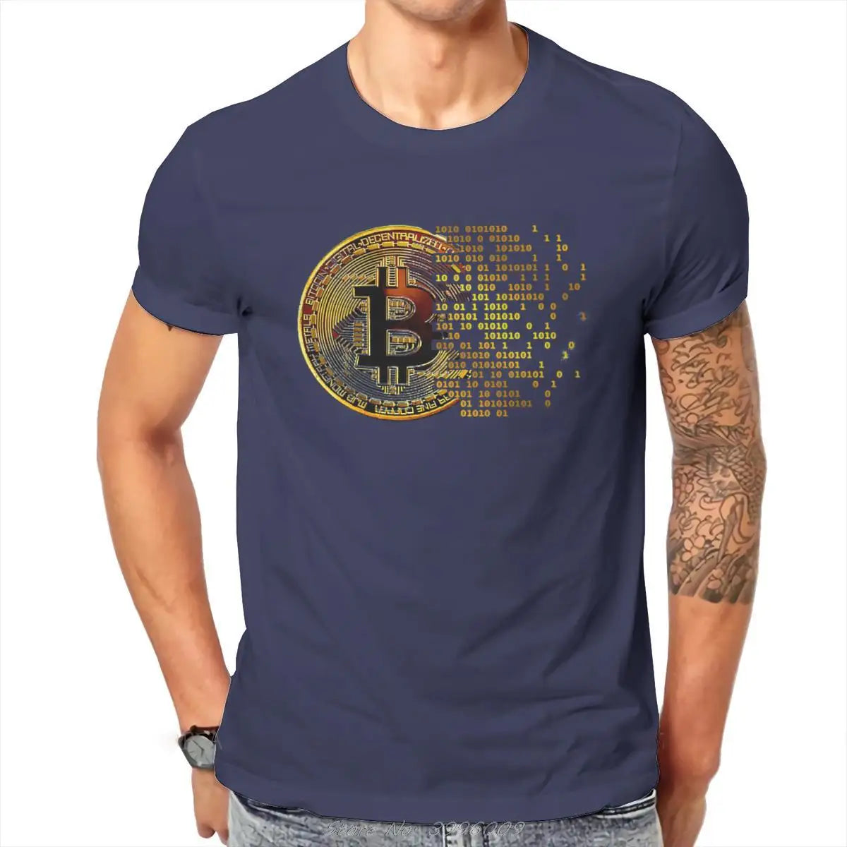 T-shirt Bitcoin "Blockchain"