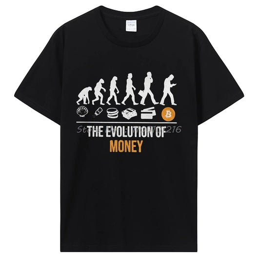 Bitcoin “Evolution Of Money” T-shirt