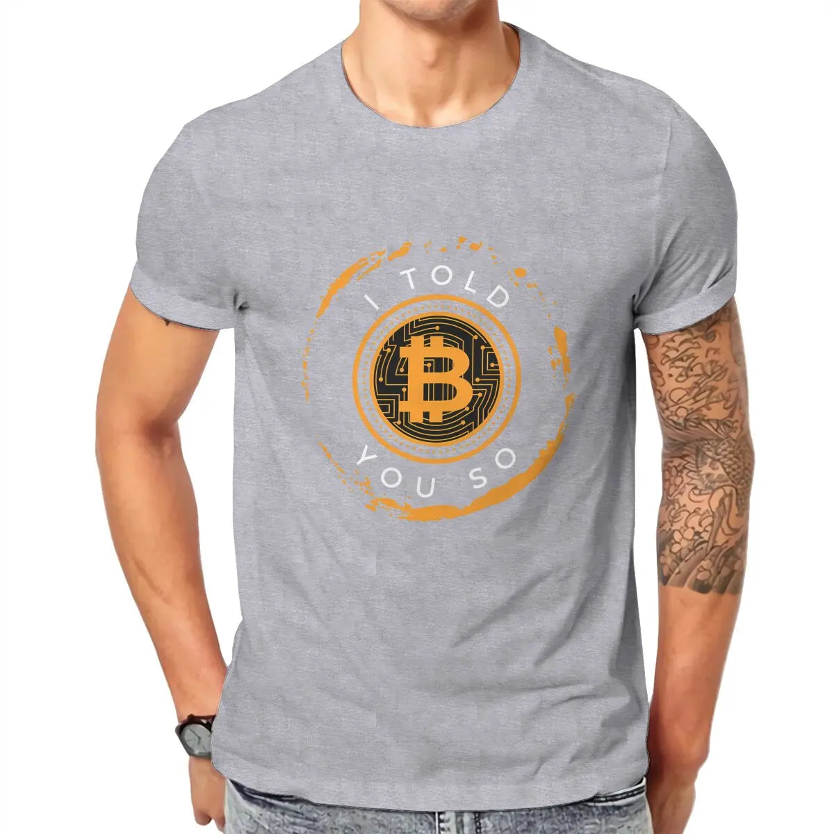 T-shirt Bitcoin "I told you so"