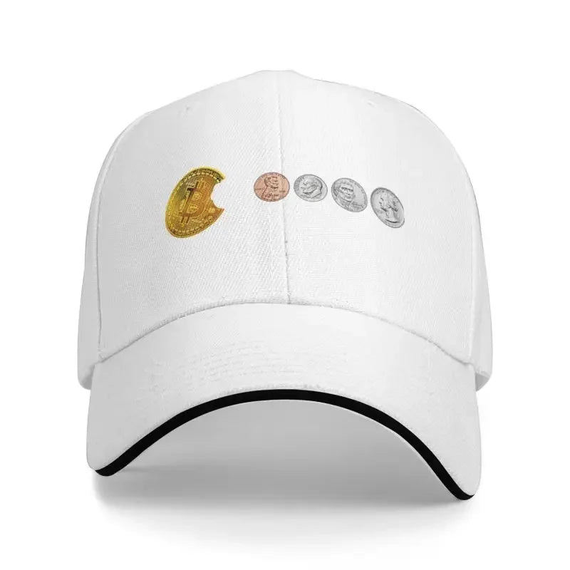 Casquette Bitcoin "Pacman"