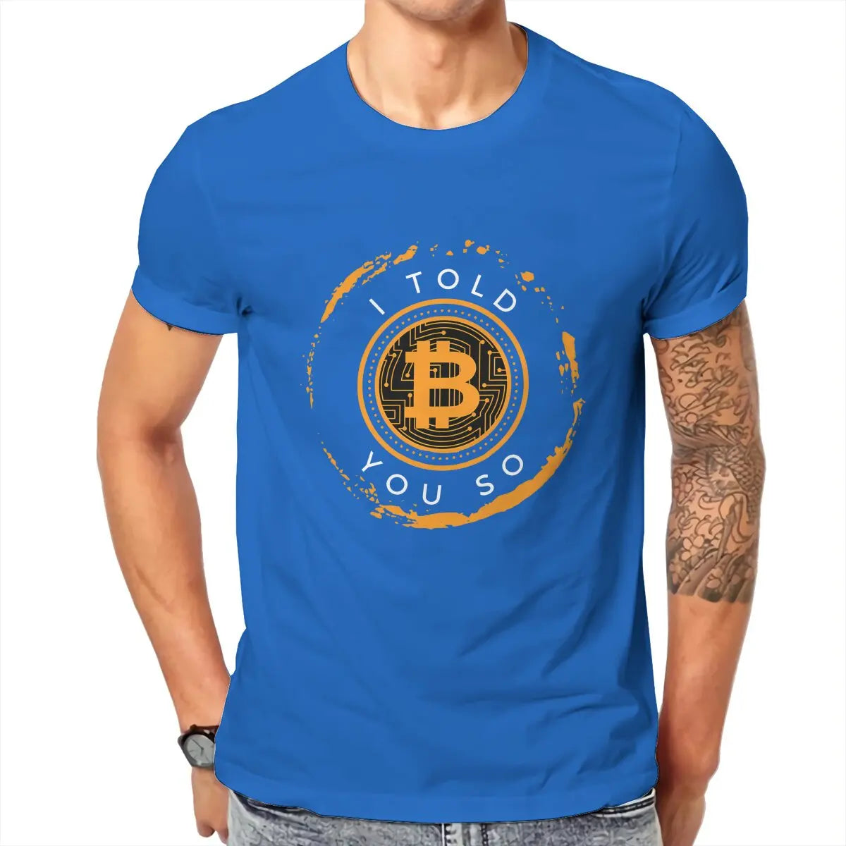 T-shirt Bitcoin "I told you so"