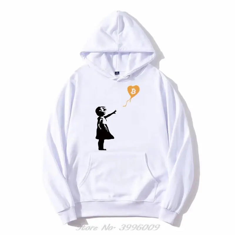 Sweat Bitcoin "La petite fille au bitcoin"