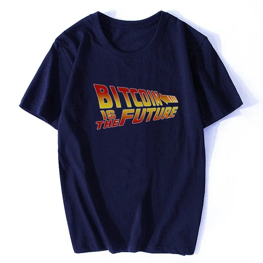 T-shirt "Bitcoin to the Future"