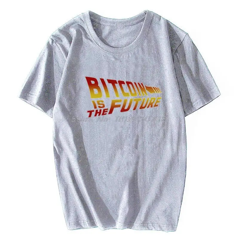 T-shirt "Bitcoin to the Future"